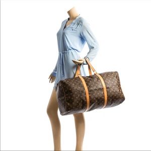 Authentic Louis Vuitton sac souple 55 travel